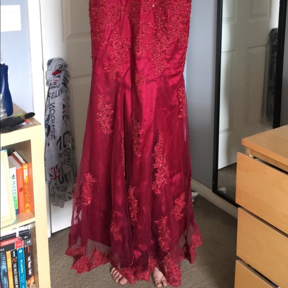 Red Prom Dress - Picture 5 of 6